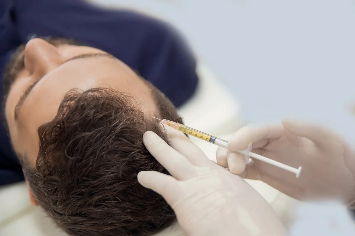 Haarwachstum durch PRP-Eigenbluttherapie